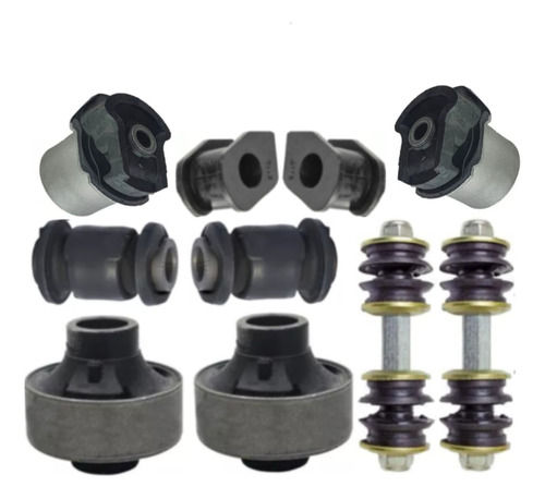 Embuchamento Da Bandeja Suspensão Dianteira +traseira Etios