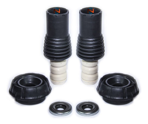 Kit Coxim Batedor Amortecedor Dianteiro Logan Sandero