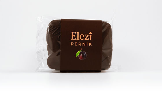 Perník plnený slivkovým džemom – 100g (kus)