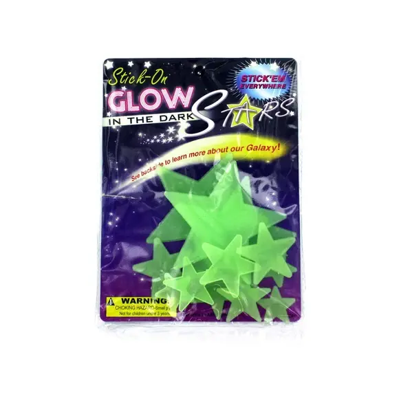 24 CT Stick-On Glow in the Dark Stars