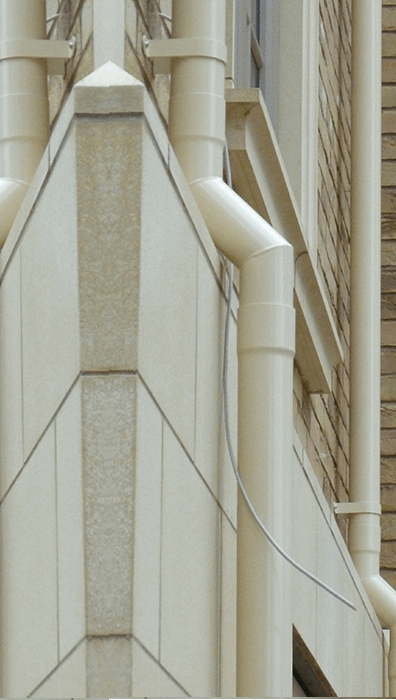 Aluminium Rainflow Aluminium Rainwater Pipe
