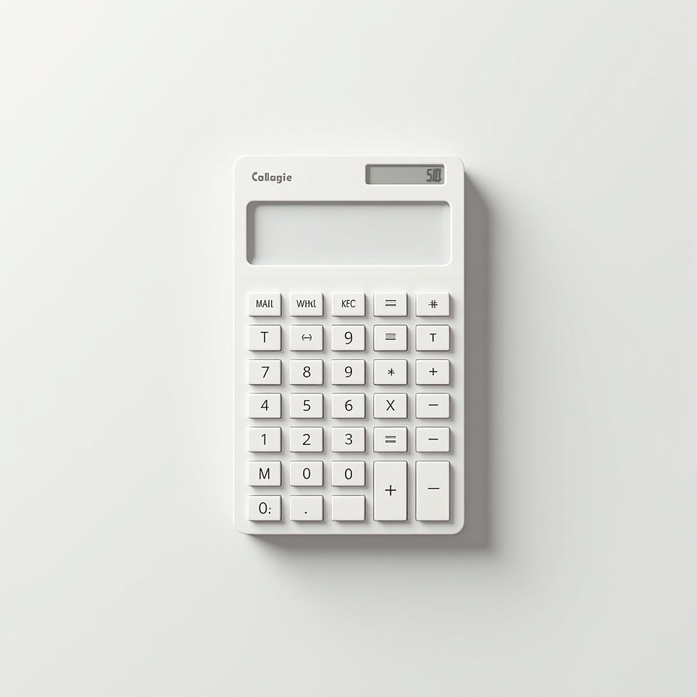 Calculadora Presupuesto Mensual