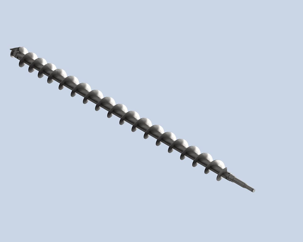 Process machine screw
