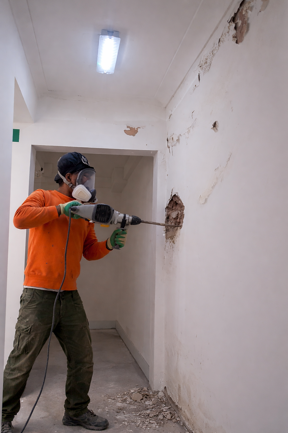 Professional plastering and damp proofing results | Rocksure Property Preservation in South West London