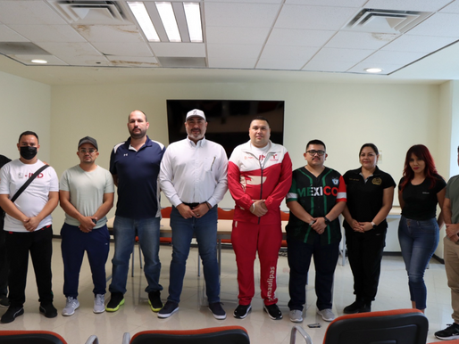 Se reúne nueva mesa directiva de Taekwondo con el Gobierno de Reynosa.