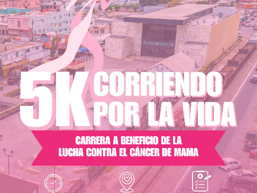 Llama DIF-Reynosa a participar en carrera con causa “Corriendo por la Vida” .