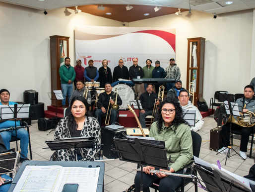 Gobierno de Tamaulipas fortalece a la Banda de Música del Estado con nuevos instrumentos.