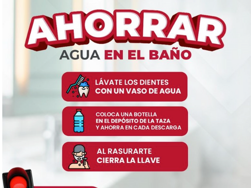 Llama COMAPA a hacer uso responsable del agua.