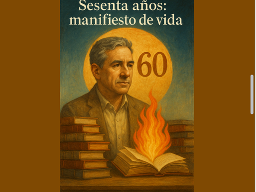 Sesenta años: manifiesto de vida por Jorge Chávez.