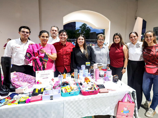 Participan jóvenes emprendedores de Ciudad Madero en la iniciativa “Mercado Tamaulipas” del INJUVE-80 negocios locales participaron en esta jornada de emprendimiento.