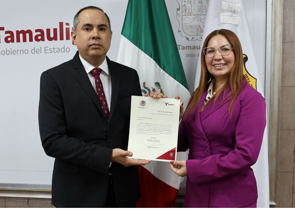 Secretaría de Finanzas fortalece la atención de la Oficina Fiscal en Matamoros con nuevo nombramiento.