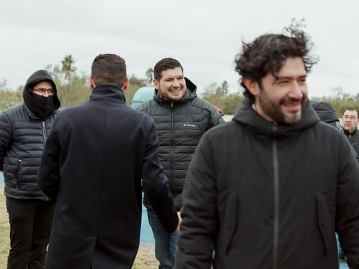 Refuerzan apoyo a connacionales con albergue temporal en Matamoros.