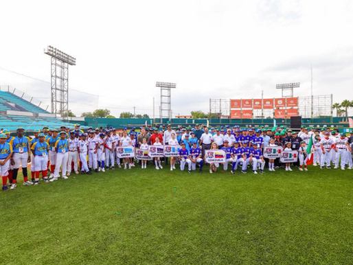 Inauguró Carlos Peña Ortiz la Serie Latinoamericana de Ligas Pequeñas 2026 en Reynosa "Siempre son bienvenidos a México desde todo el mundo que la pasen muy bien, que disfruten mucho de nuestra ciudad