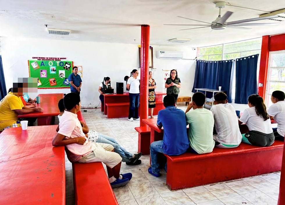 Refuerza SIPINNA Tamaulipas acciones de salud sexual y reproductiva para adolescentes en Güémez.