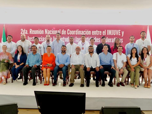 Fortalece INJUVE Tamaulipas vínculo y coordinación con el IMJUVE e instancias estatales en reunión nacional.