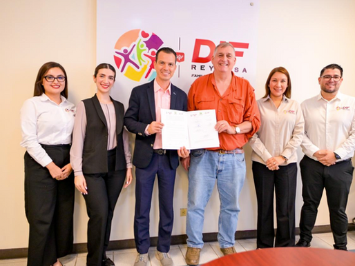 Fortalece DIF-Reynosa alianza con Holiday Inn Industrial Poniente ReynosaCon el objetivo de seguir generando alianzas.