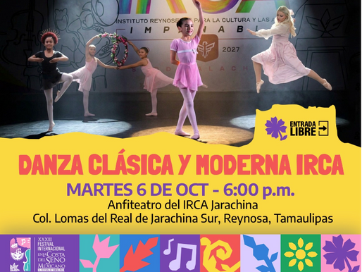 Sumará Gobierno de Carlos Peña Ortiz talento dancístico de Reynosa al FICSM.