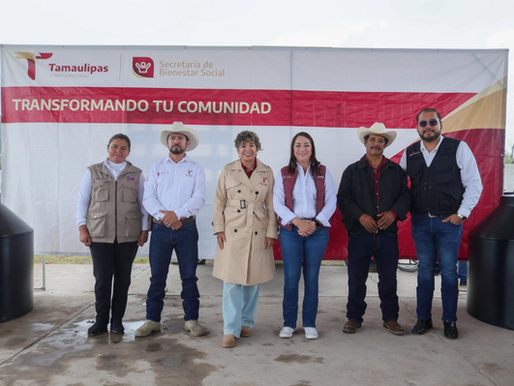 Lleva SEBIEN apoyos a Bustamante.