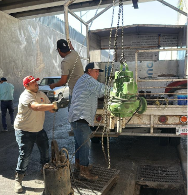Fortalece COMAPA infraestructura pluvial en la Zona Centro.