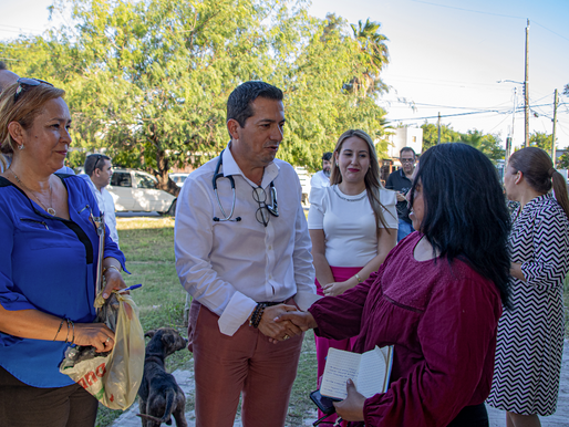 Instruye alcalde Alberto Granados a la Secretaría de Salud la aplicación de brigadas de atención a la salud H. Matamoros.