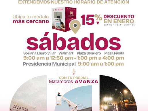 Módulo de pago de impuesto predial.