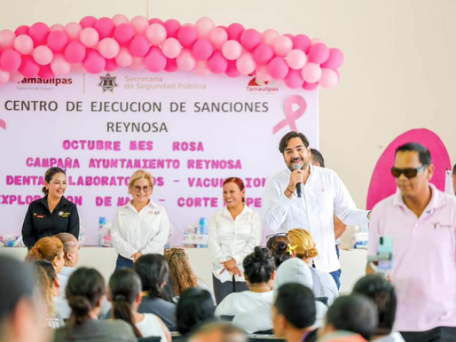 Atendió Gobierno de Carlos Peña Ortiz a internas del CEDES Reynosa.