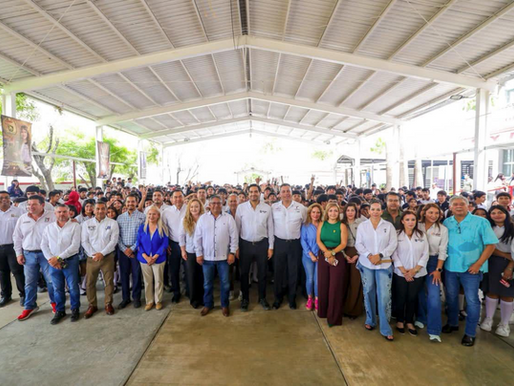 Construye Gobierno de Carlos Peña Ortiz Módulos Sanitarios en el COBAT 07 Como parte del Programa de Obra Pública Más Grande en la Historia de Reynosa.