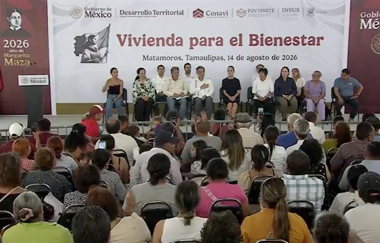 Vivienda para el Bienestar. Matamoros, Tamaulipas