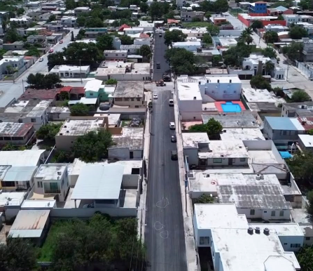 Conecta Gobierno de Carlos Peña Ortiz a Reynosa con nuevas pavimentaciones..