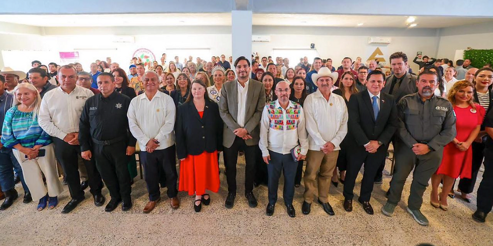 Suma Gobierno de Carlos Peña Ortiz esfuerzo por la seguridad con Estado, Federación y CANACO "El tema de la extorsión es algo que nos está afectando a los reynosenses, a los tamaulipecos..