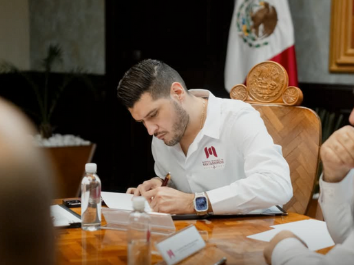 Firman convenio de colaboración Universidad Cedip y el Ayuntamiento de Matamoros.