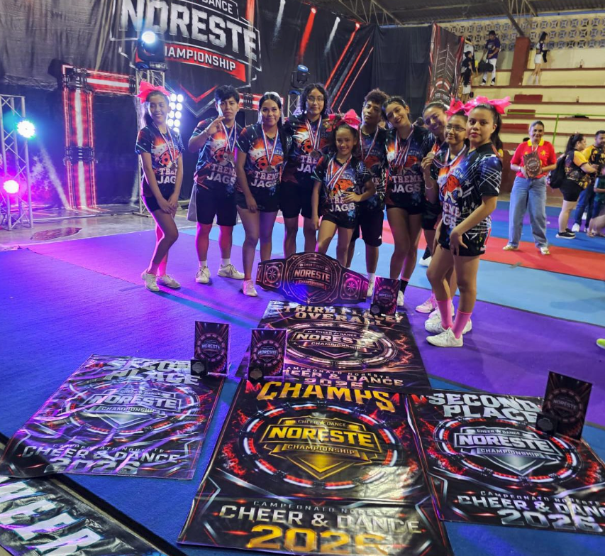 Gran actuación del equipo de Gimnasia del IMD en el torneo Noreste ChampionshipEl Alcalde Carlos Peña Ortiz felicitó al equipo de gimnasia Xtreme Jags IMD por su sobresaliente participación.