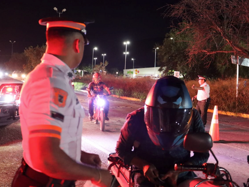 Tránsito Estatal y Cruz Roja refuerzan acciones preventivas para motociclistas-Vigilan que utilicen equipo de seguridad, mismo que reduce hasta un 80% las lesiones mortales.