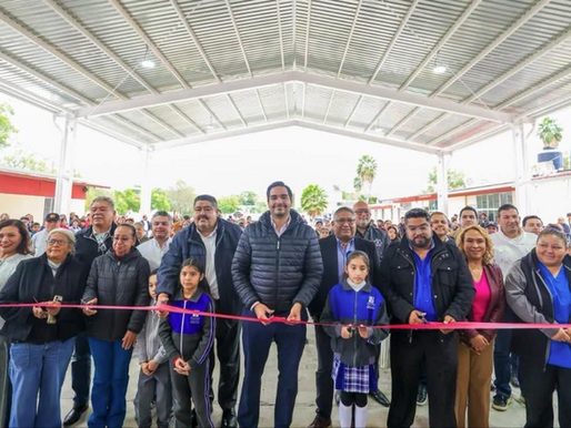 Impulsa Carlos Peña Ortiz a comunidad escolar con más beneficios a la infraestructura Un impulso más para fortalecer la educación en Reynosa..