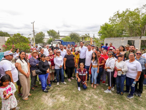 Inició Carlos Peña Ortiz Jornada de Limpieza Imparable en las colonias Jacinto López I, II y III  - El Gobierno Municipal realiza descacharrización gratuita del 4 al 18 de mayo..