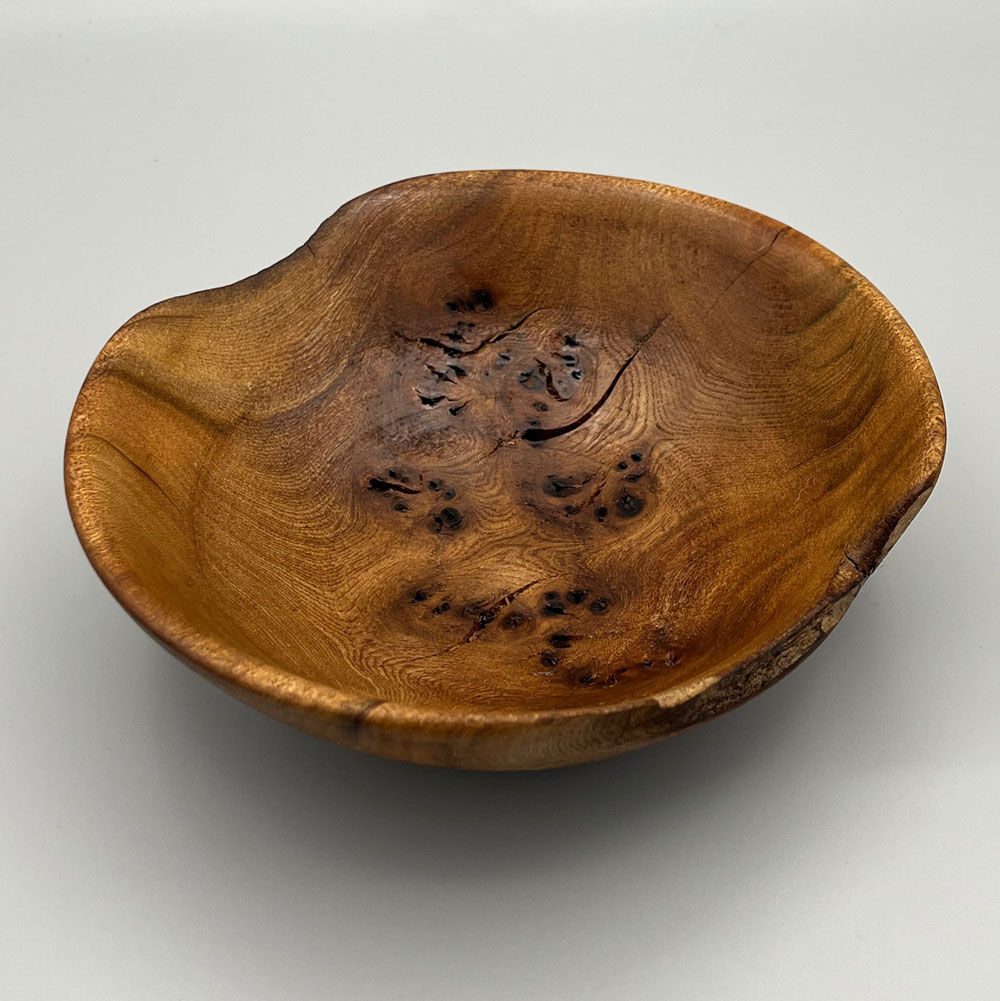Burr Elm Nut Bowl
