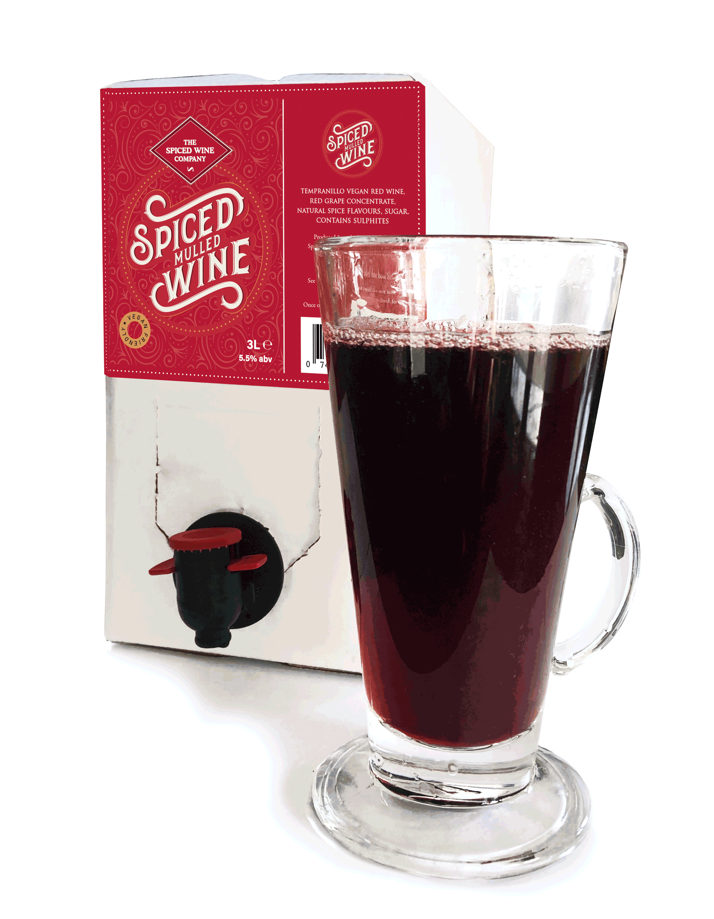 Spiced Mulled Wine 3 litre