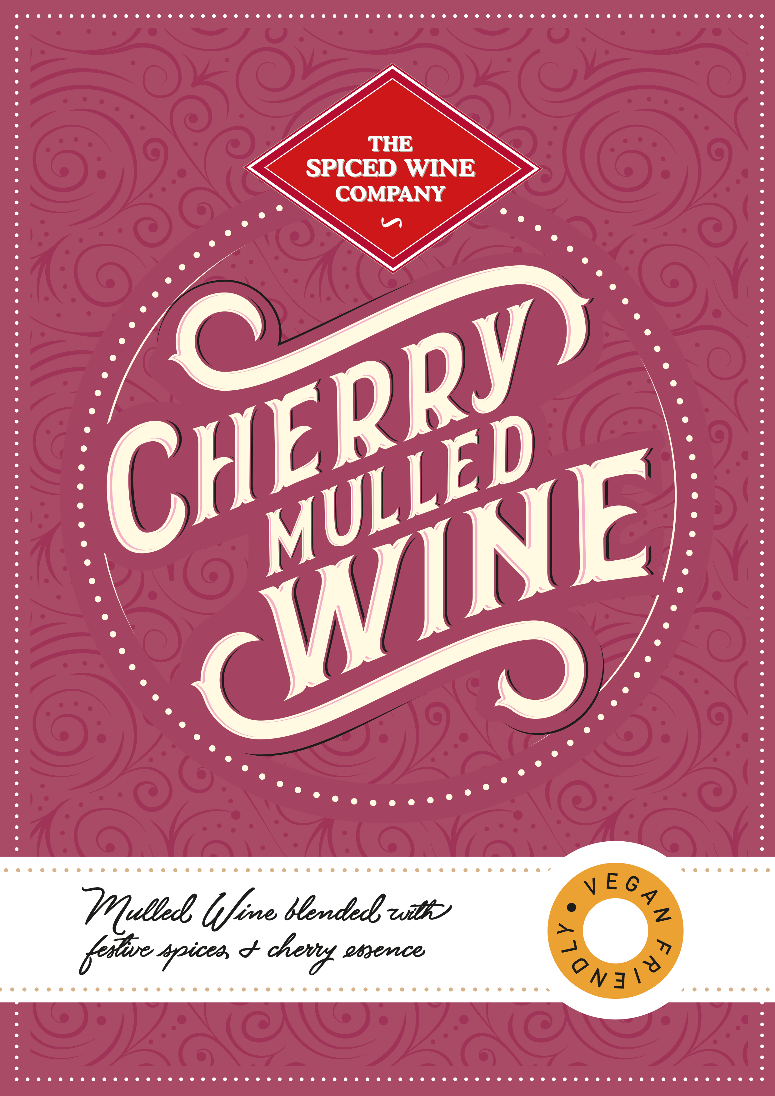 Trade cherry mulled wine