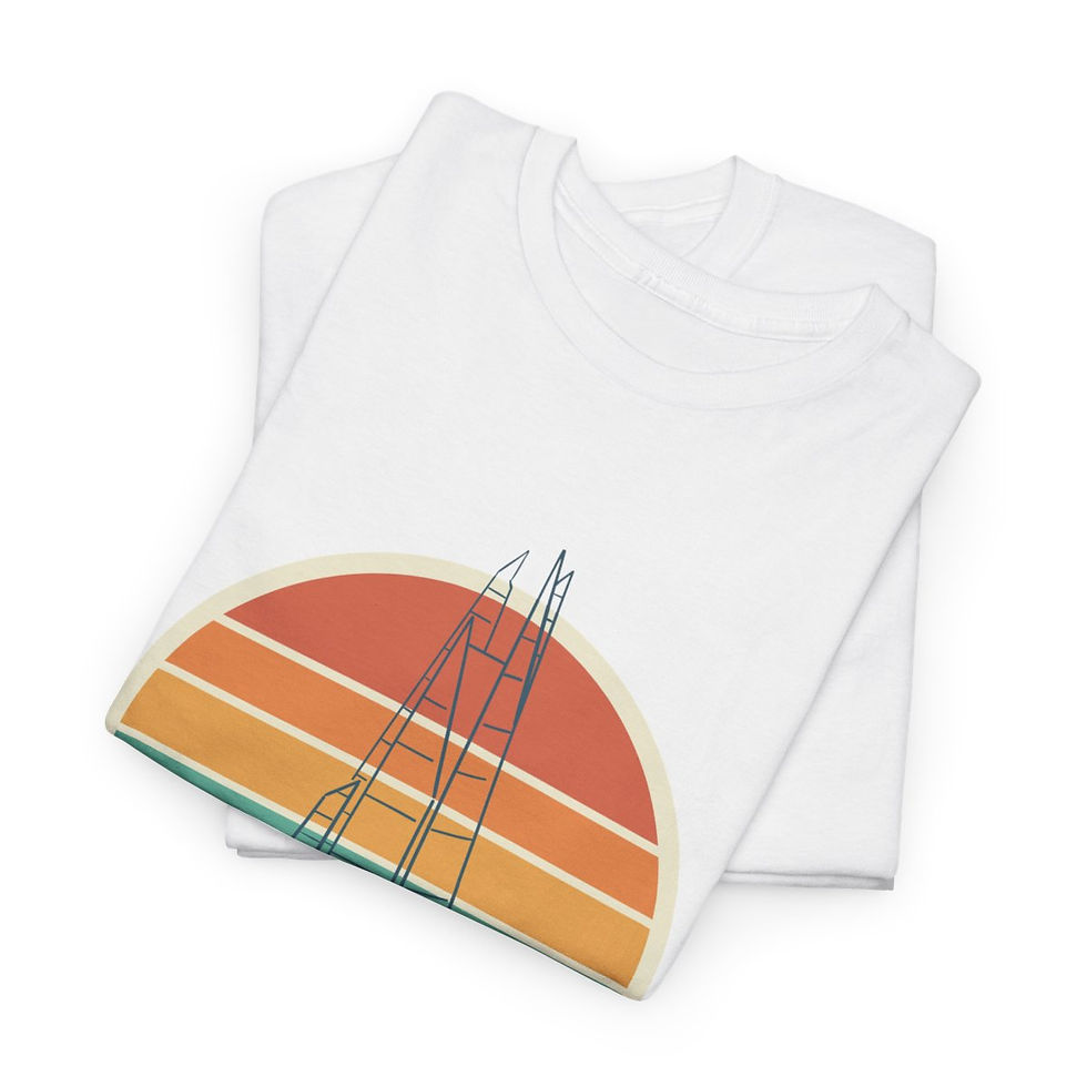 Thumbnail: I've Been Taken Up The Shard Unisex Heavy Cotton Tee