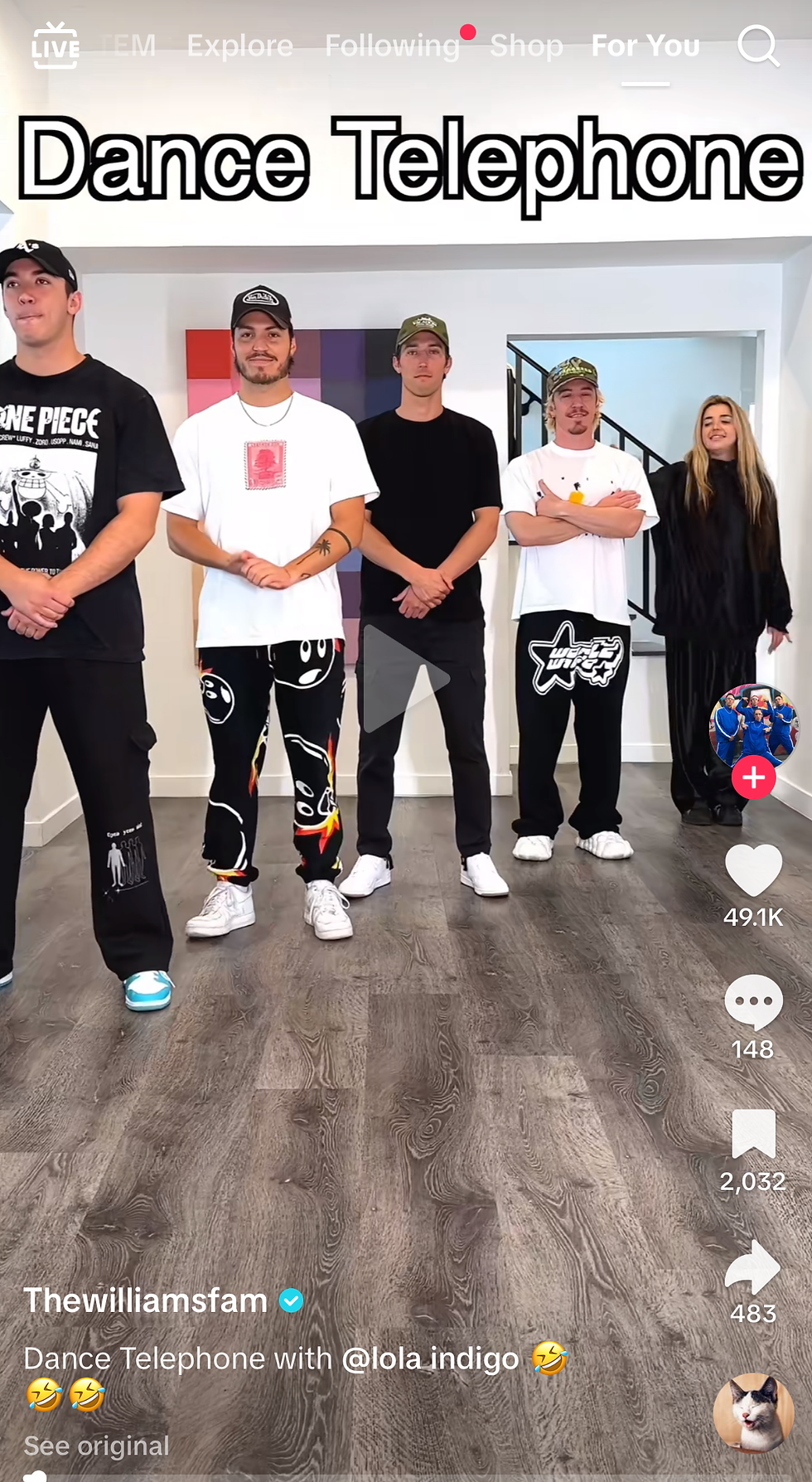 TikTok - thewilliamsfam_