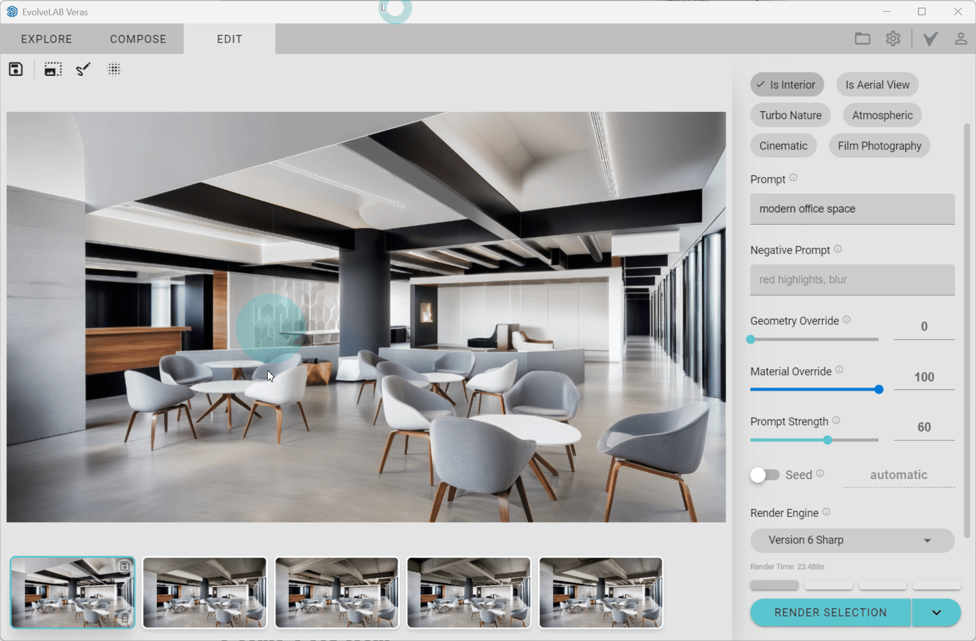 VERAS: Select, Render. Repeat.