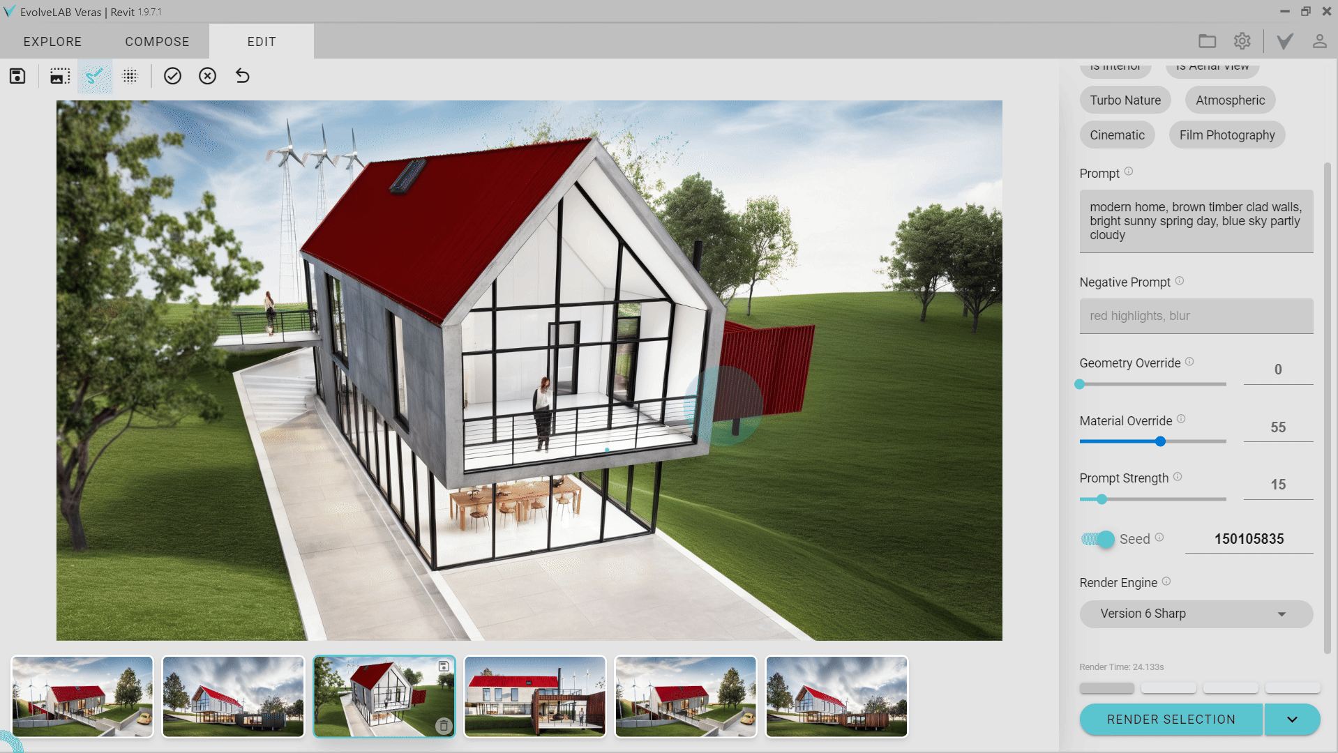 View to View - Matching Veras AI Renderings From Different Perspective