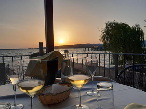 Cena sulla terrazza del Ristorante l'OSO