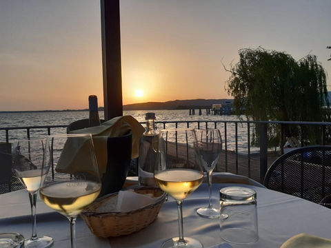 Cena sulla terrazza del Ristorante l'OSO