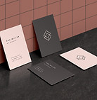 Tarjetas de visita minimalistas
