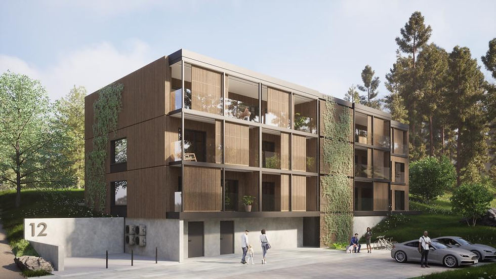 Pilotprojekt für mehrgeschossigen Wohnungsbau 