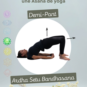 ✨ Ardha Setu Bandhasana (अर्ध सेतु बंधासन) - La Posture du Demi-Pont ✨