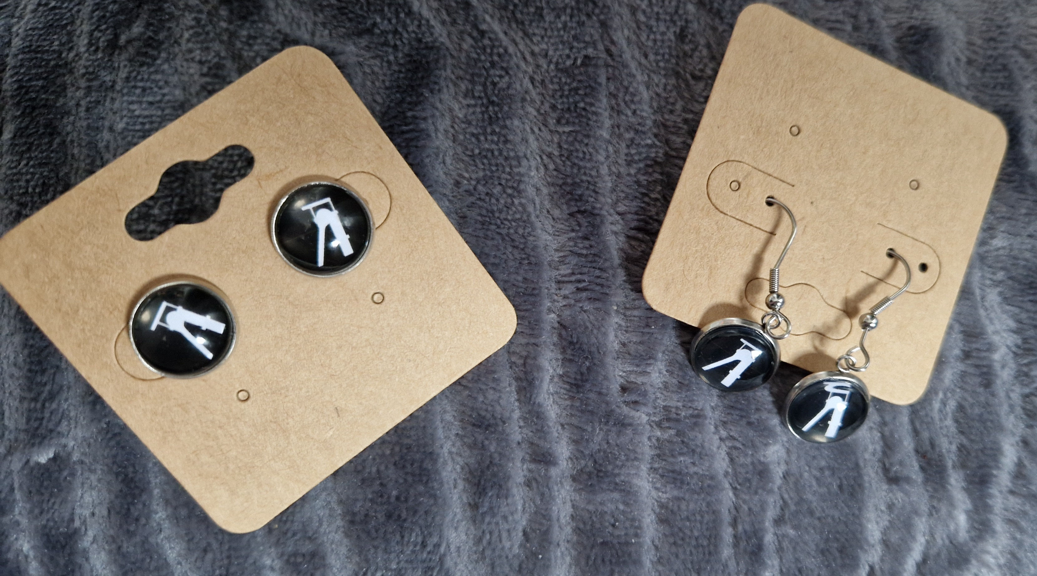 Ohrringe "Strebengerüst"