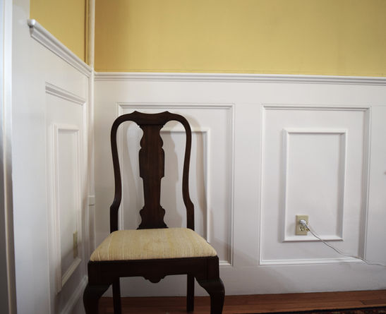 Wainscoting installed in a Victorian home by Elite Renovation LLC Rhode Island