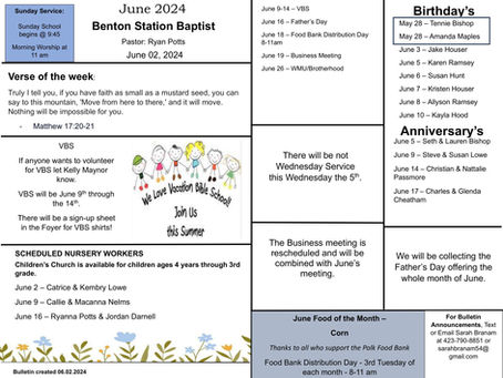 6.2.2024 - Bulletin